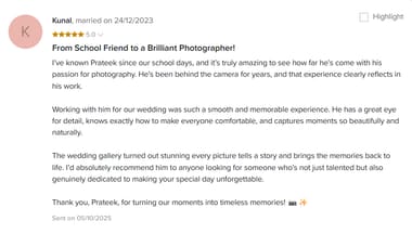 Client testimonial 28